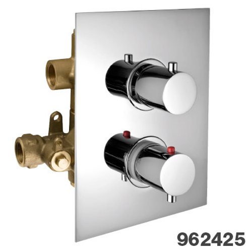 Mimo miscelatore incasso doccia termostatico con deviatore 2 vie di Palazzani